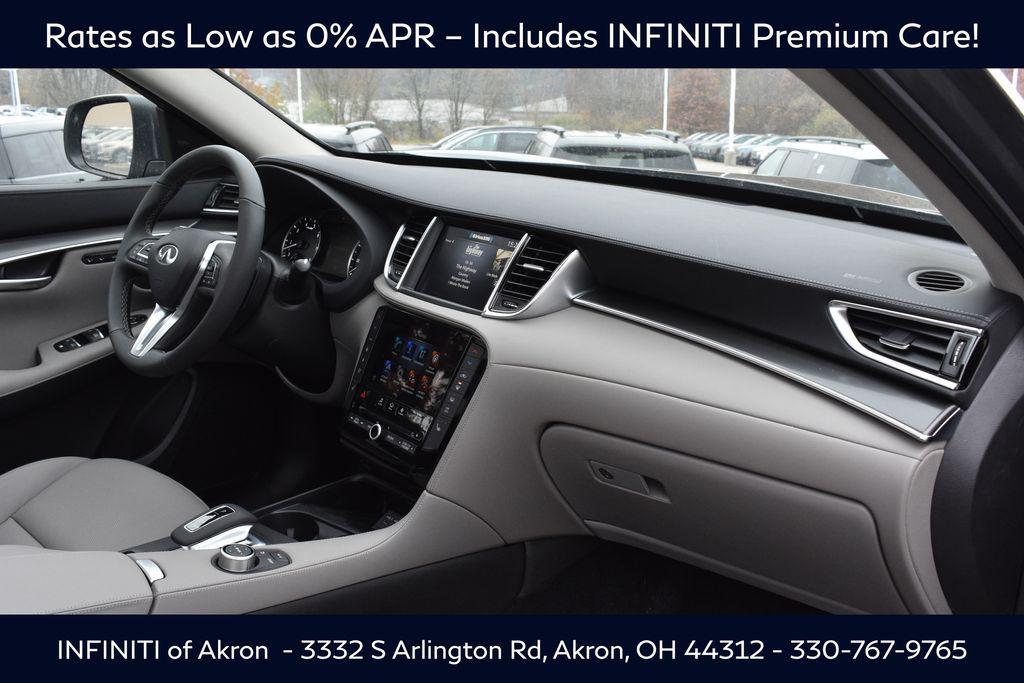 new 2025 INFINITI QX50 car, priced at $46,454