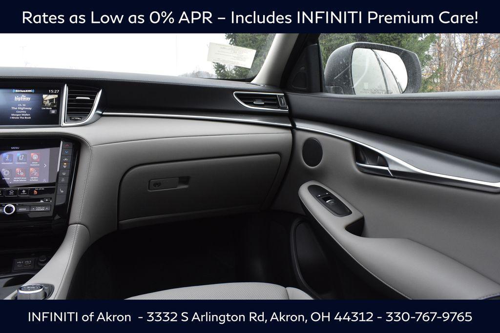 new 2025 INFINITI QX50 car, priced at $46,454