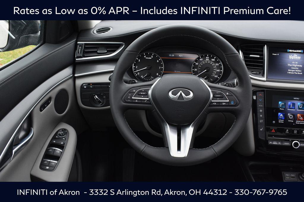 new 2025 INFINITI QX50 car, priced at $46,454