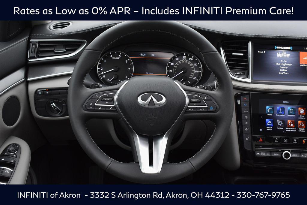 new 2025 INFINITI QX50 car, priced at $46,454