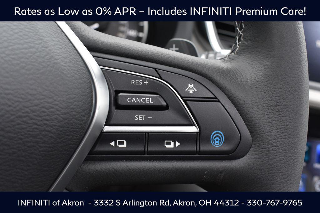 new 2025 INFINITI QX50 car, priced at $46,454