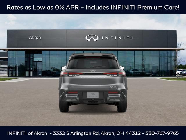 new 2025 INFINITI QX60 car, priced at $66,115