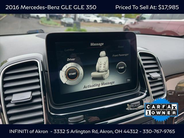 used 2016 Mercedes-Benz GLE-Class car, priced at $17,985