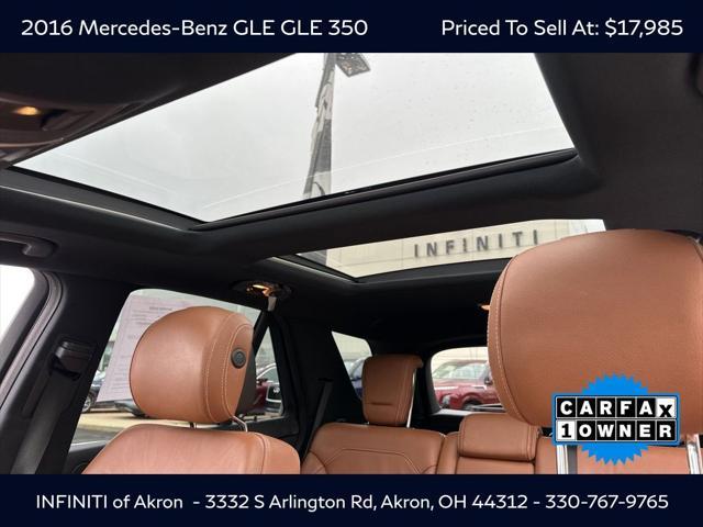 used 2016 Mercedes-Benz GLE-Class car, priced at $17,985