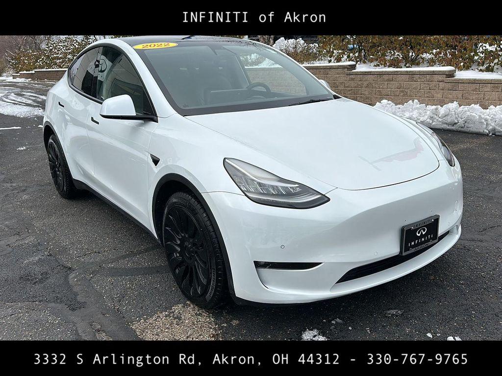 used 2022 Tesla Model Y car, priced at $25,196