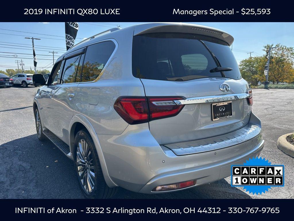 used 2019 INFINITI QX80 car, priced at $25,593