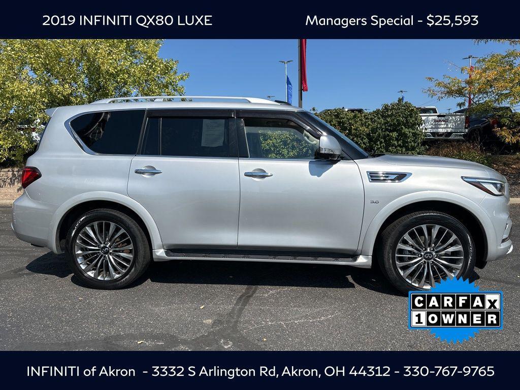 used 2019 INFINITI QX80 car, priced at $25,593