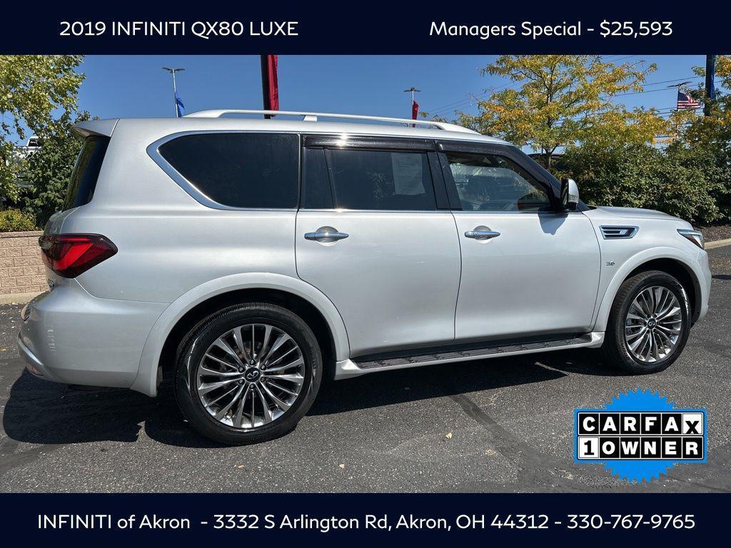 used 2019 INFINITI QX80 car, priced at $25,593
