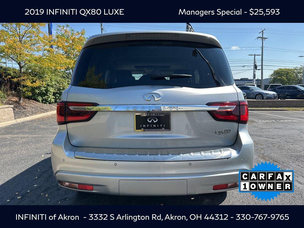 used 2019 INFINITI QX80 car, priced at $25,593