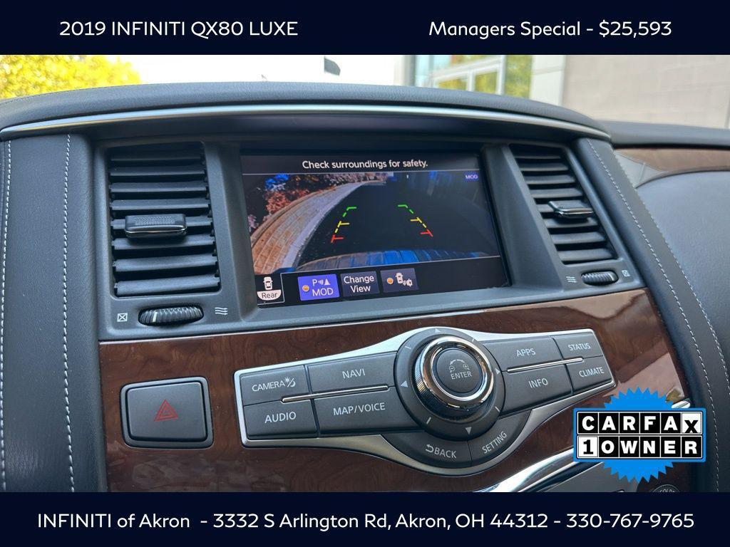 used 2019 INFINITI QX80 car, priced at $25,593