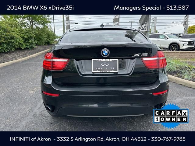 used 2014 BMW X6 car, priced at $13,587