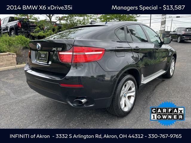 used 2014 BMW X6 car, priced at $13,587