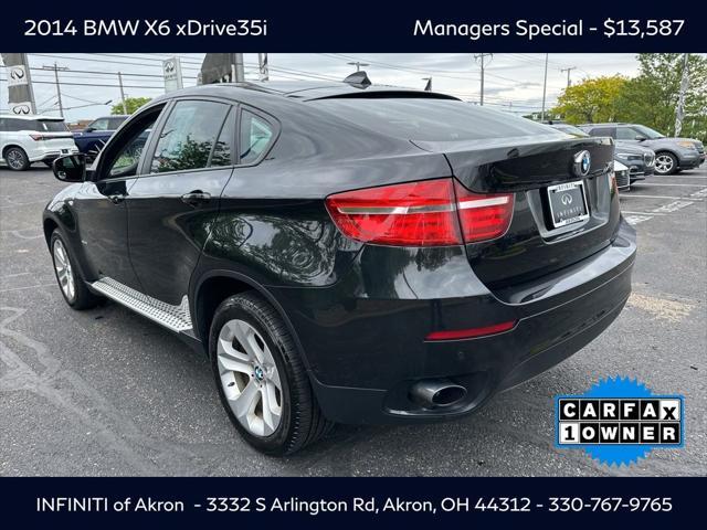 used 2014 BMW X6 car, priced at $13,587