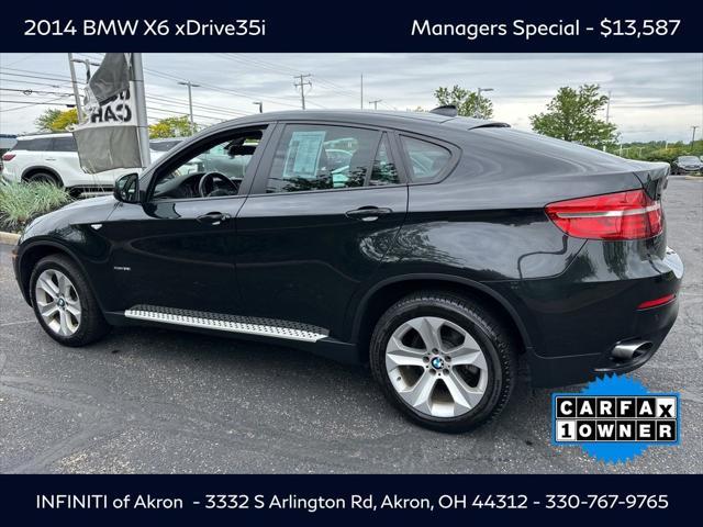 used 2014 BMW X6 car, priced at $13,587