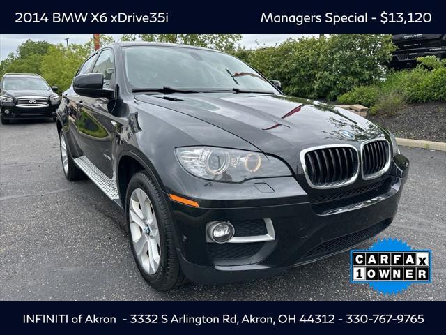 used 2014 BMW X6 car, priced at $13,120