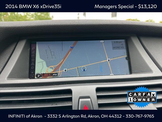 used 2014 BMW X6 car, priced at $13,120