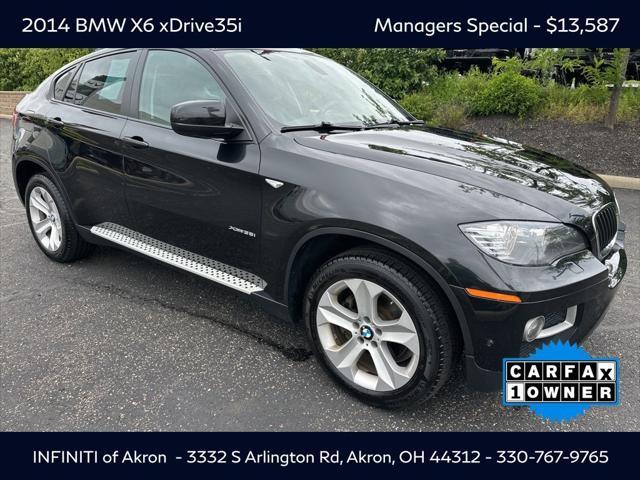 used 2014 BMW X6 car, priced at $13,587