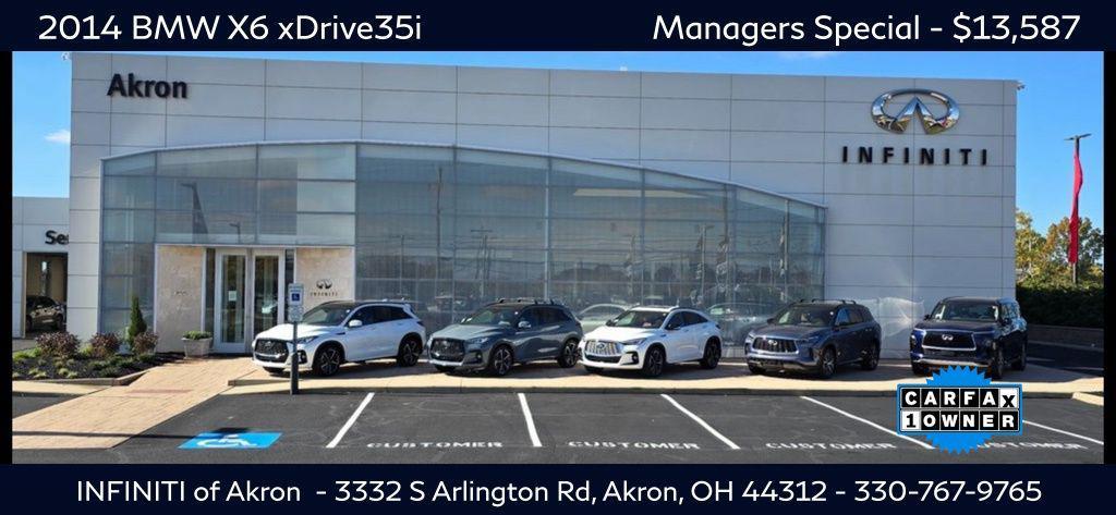 used 2014 BMW X6 car, priced at $13,587