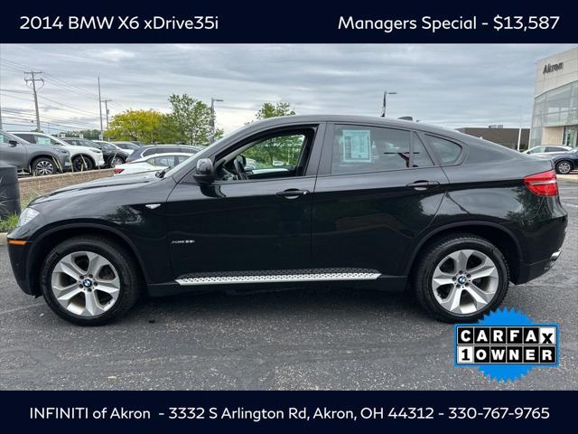 used 2014 BMW X6 car, priced at $13,587