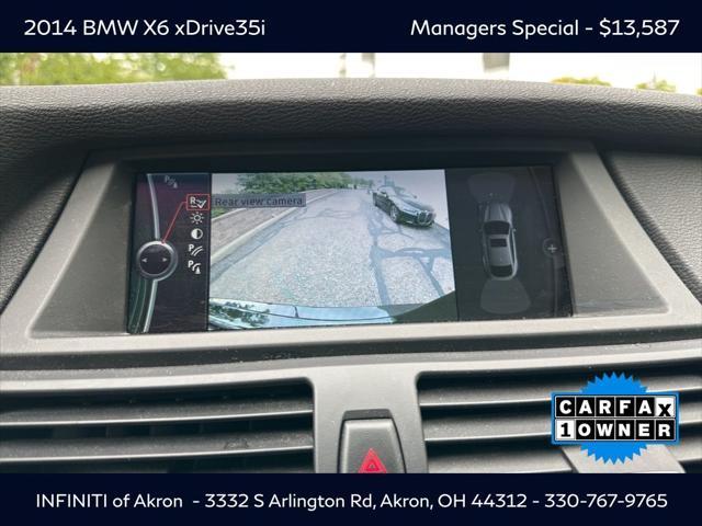 used 2014 BMW X6 car, priced at $13,587