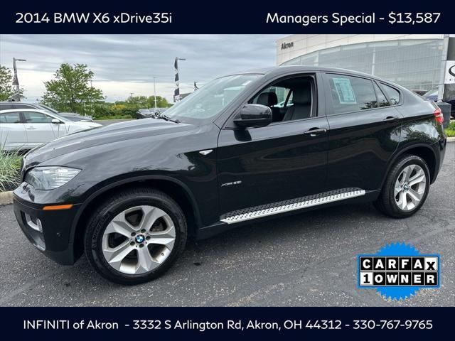 used 2014 BMW X6 car, priced at $13,587