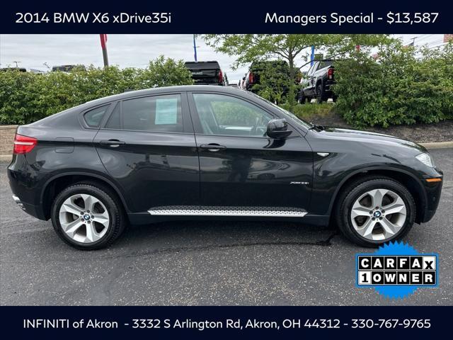 used 2014 BMW X6 car, priced at $13,587