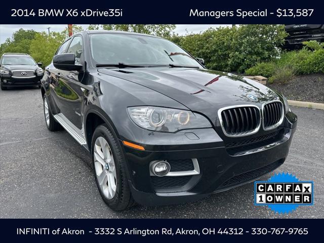 used 2014 BMW X6 car, priced at $13,587