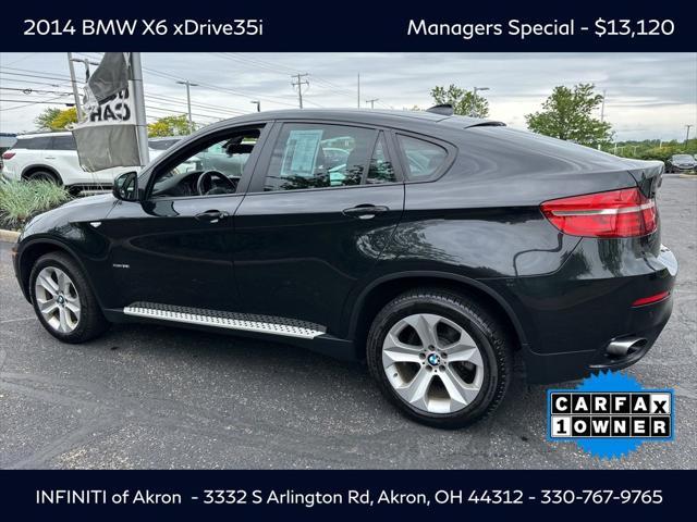 used 2014 BMW X6 car, priced at $13,120