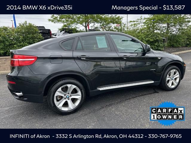 used 2014 BMW X6 car, priced at $13,587