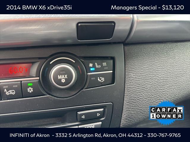 used 2014 BMW X6 car, priced at $13,120
