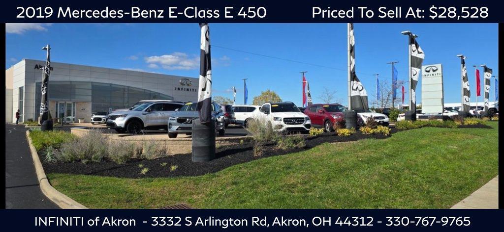 used 2019 Mercedes-Benz E-Class car, priced at $28,528