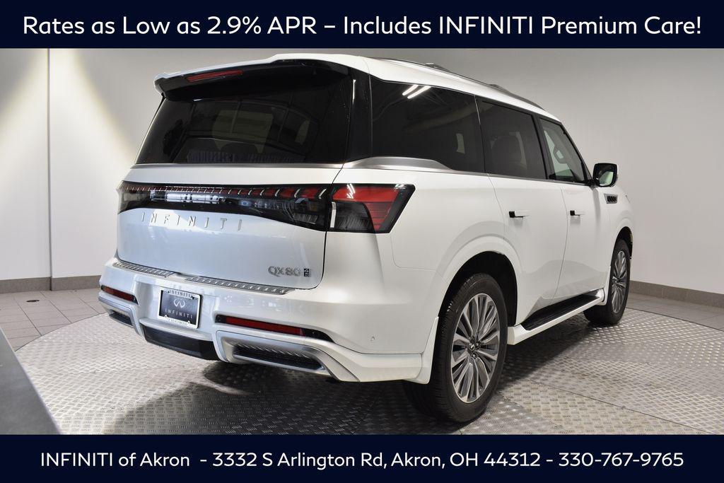 new 2026 INFINITI QX80 car, priced at $94,500
