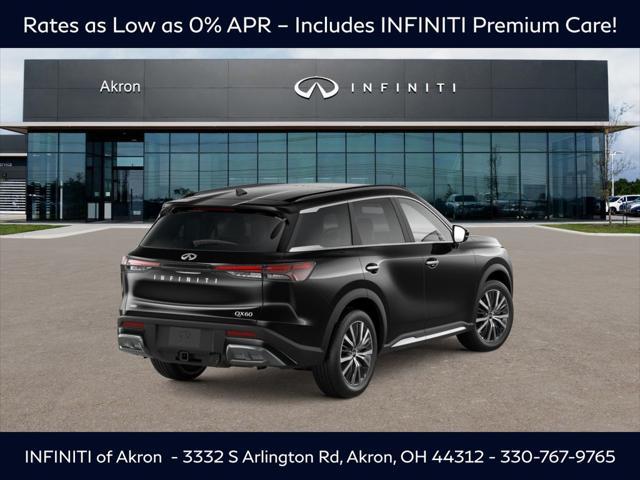 new 2025 INFINITI QX60 car, priced at $67,114