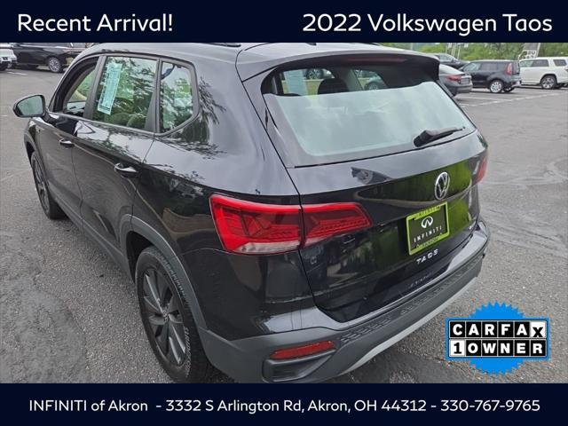used 2022 Volkswagen Taos car, priced at $20,200