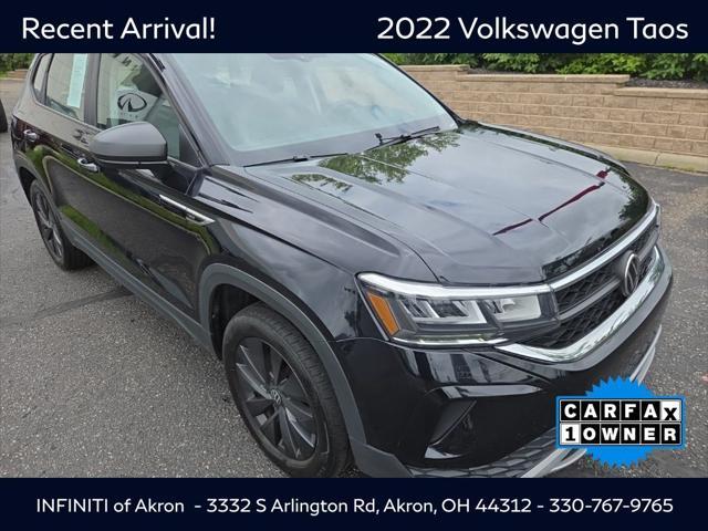 used 2022 Volkswagen Taos car, priced at $20,200