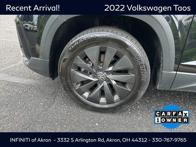 used 2022 Volkswagen Taos car, priced at $20,200
