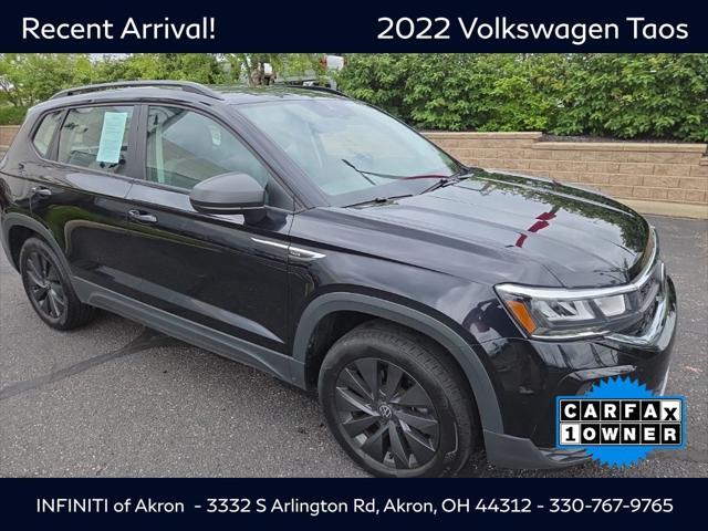 used 2022 Volkswagen Taos car, priced at $20,200