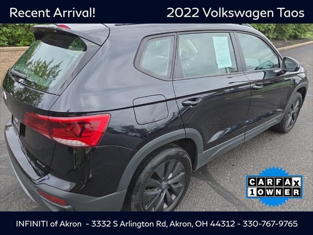 used 2022 Volkswagen Taos car, priced at $20,200