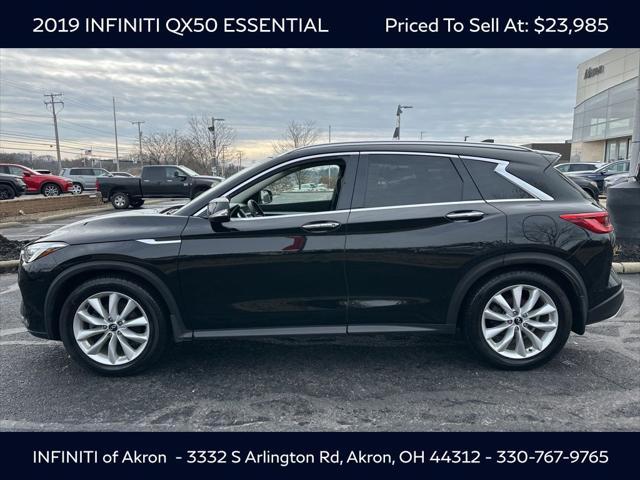 used 2019 INFINITI QX50 car, priced at $23,985