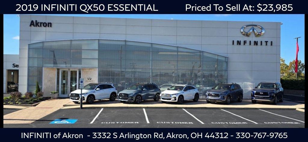 used 2019 INFINITI QX50 car, priced at $23,985