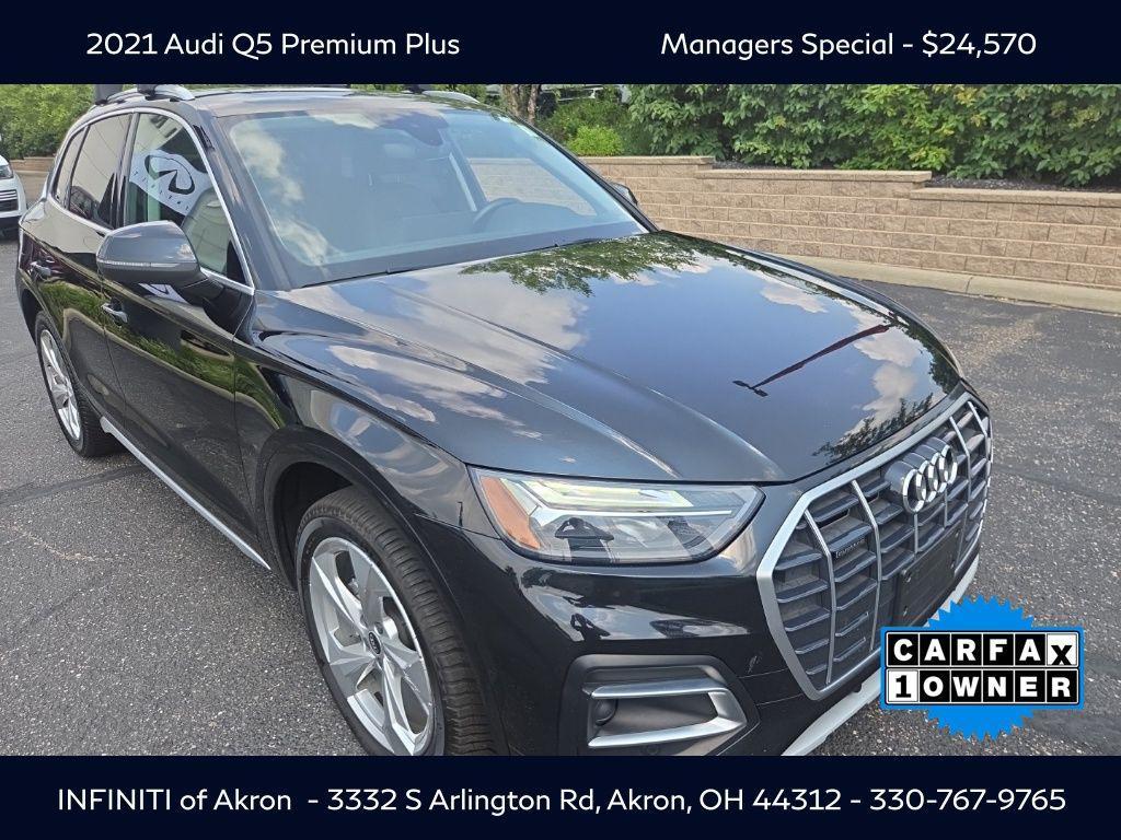used 2021 Audi Q5 car, priced at $24,570