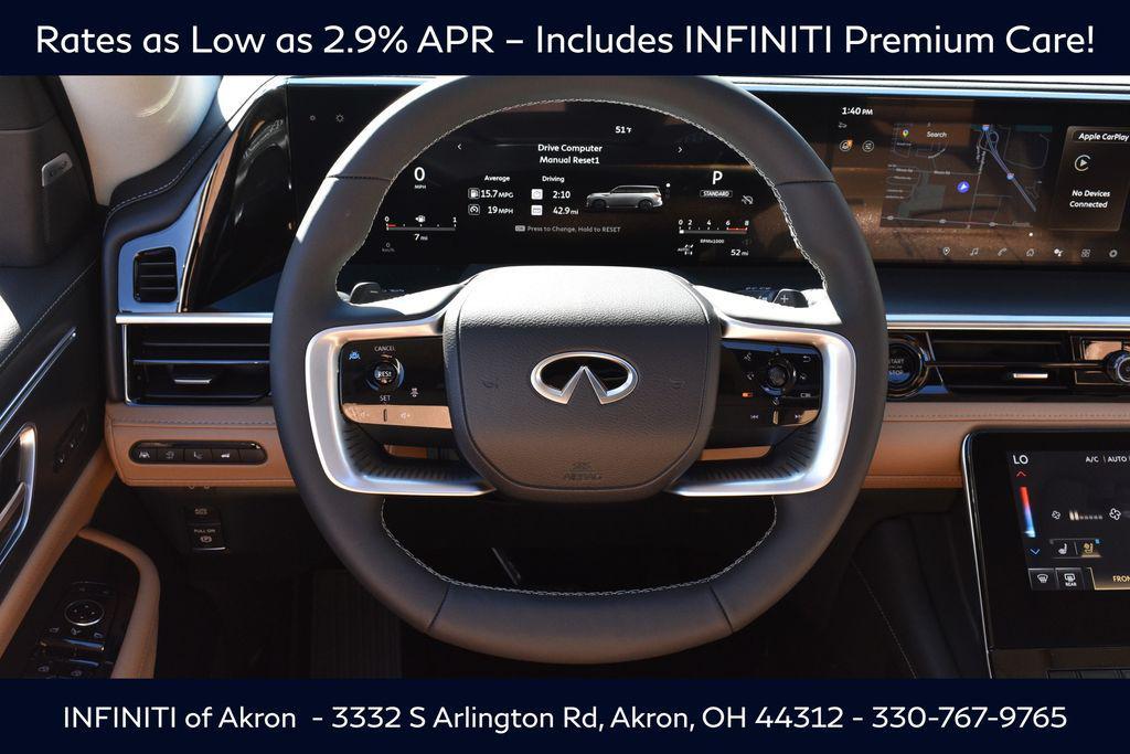 new 2026 INFINITI QX80 car, priced at $92,795