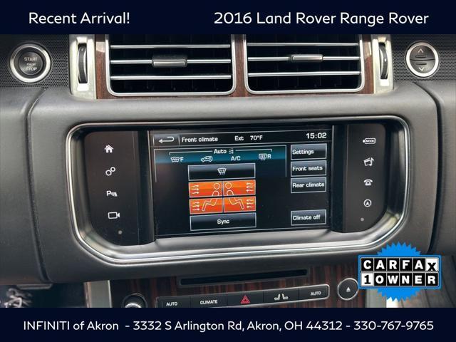 used 2016 Land Rover Range Rover car, priced at $18,985