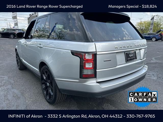 used 2016 Land Rover Range Rover car, priced at $18,824