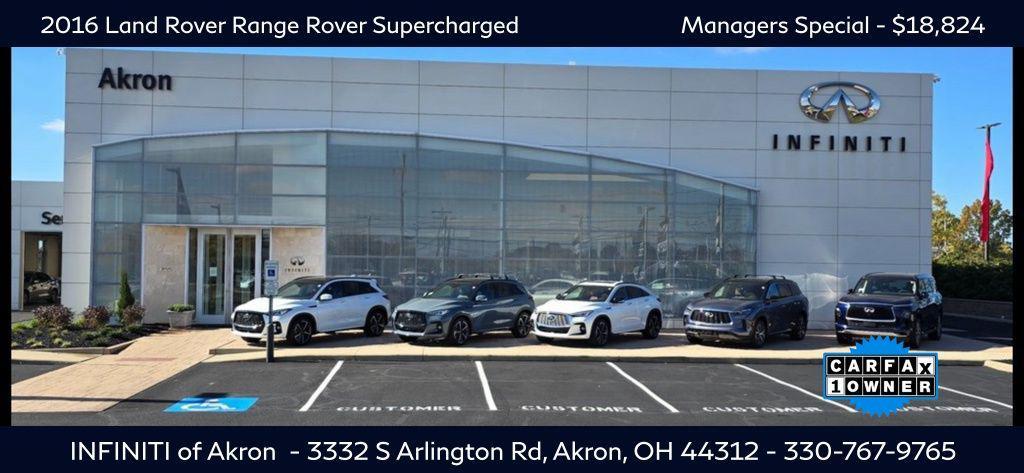 used 2016 Land Rover Range Rover car, priced at $18,824
