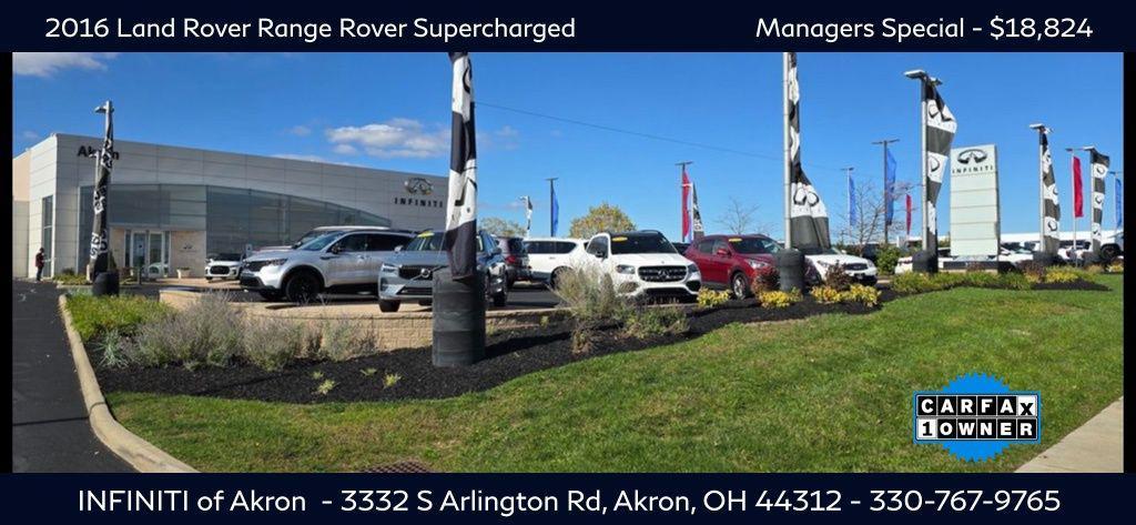 used 2016 Land Rover Range Rover car, priced at $18,824