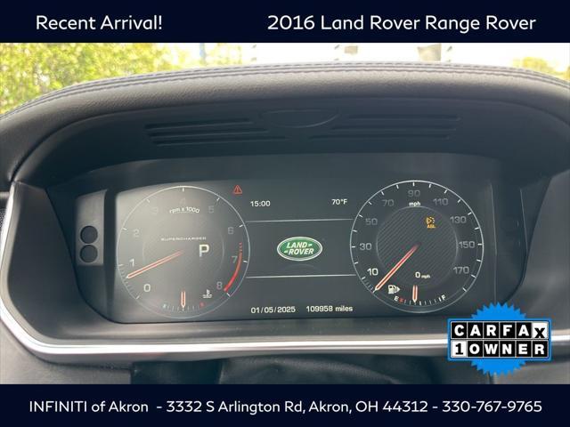 used 2016 Land Rover Range Rover car, priced at $18,985