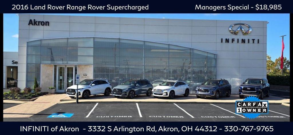 used 2016 Land Rover Range Rover car, priced at $18,985