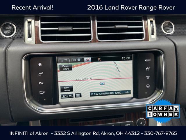 used 2016 Land Rover Range Rover car, priced at $18,985