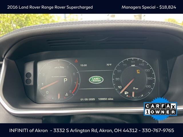 used 2016 Land Rover Range Rover car, priced at $18,824